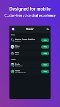 Rally Voice Chat For Gamers Friends Teammates Apps On Google Play - how to make voice chat on roblox