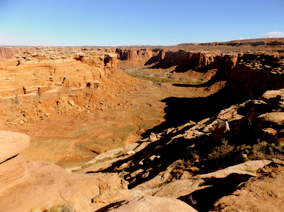 Downstream side of the abandoned meander