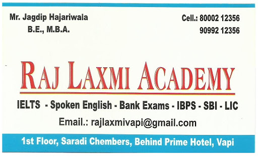 RajLaxmi Academy, Near Gunjan, Gunjan, Gunjan Road, Vapi, Gujarat 396195, India, Special_Education_School, state GJ