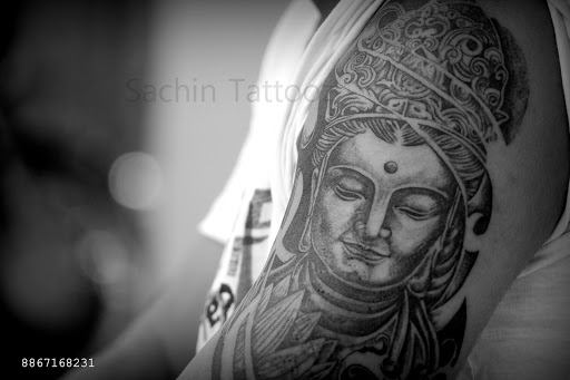 Sachin Tattooz, 3rd Main, 3rd Cross, MCC B Block,, Opp Zen Computers, Davangere, Karnataka 577004, India, Tattoo_Shop, state KA