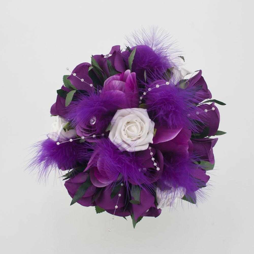 This elegant bridal posy is