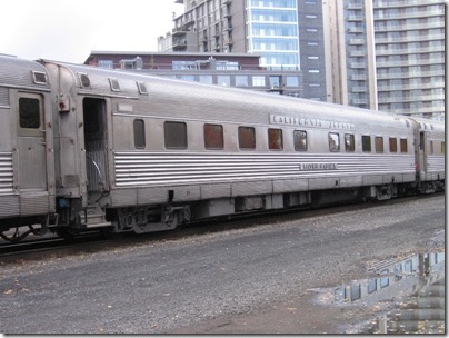 IMG_9786 California Zephyr 10-6 Sleeping Car #8449 Silver Rapids at Union Station in Portland, Oregon on October 21, 2009