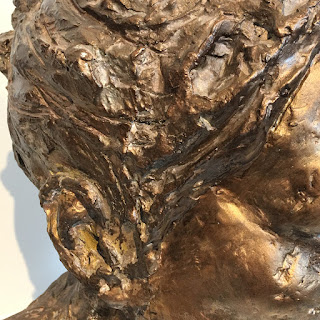 Bronzed Plaster Bust