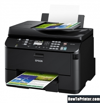 Reset Epson WorkForce WP-4530 printer use Epson Waste Ink Pad Counters resetter