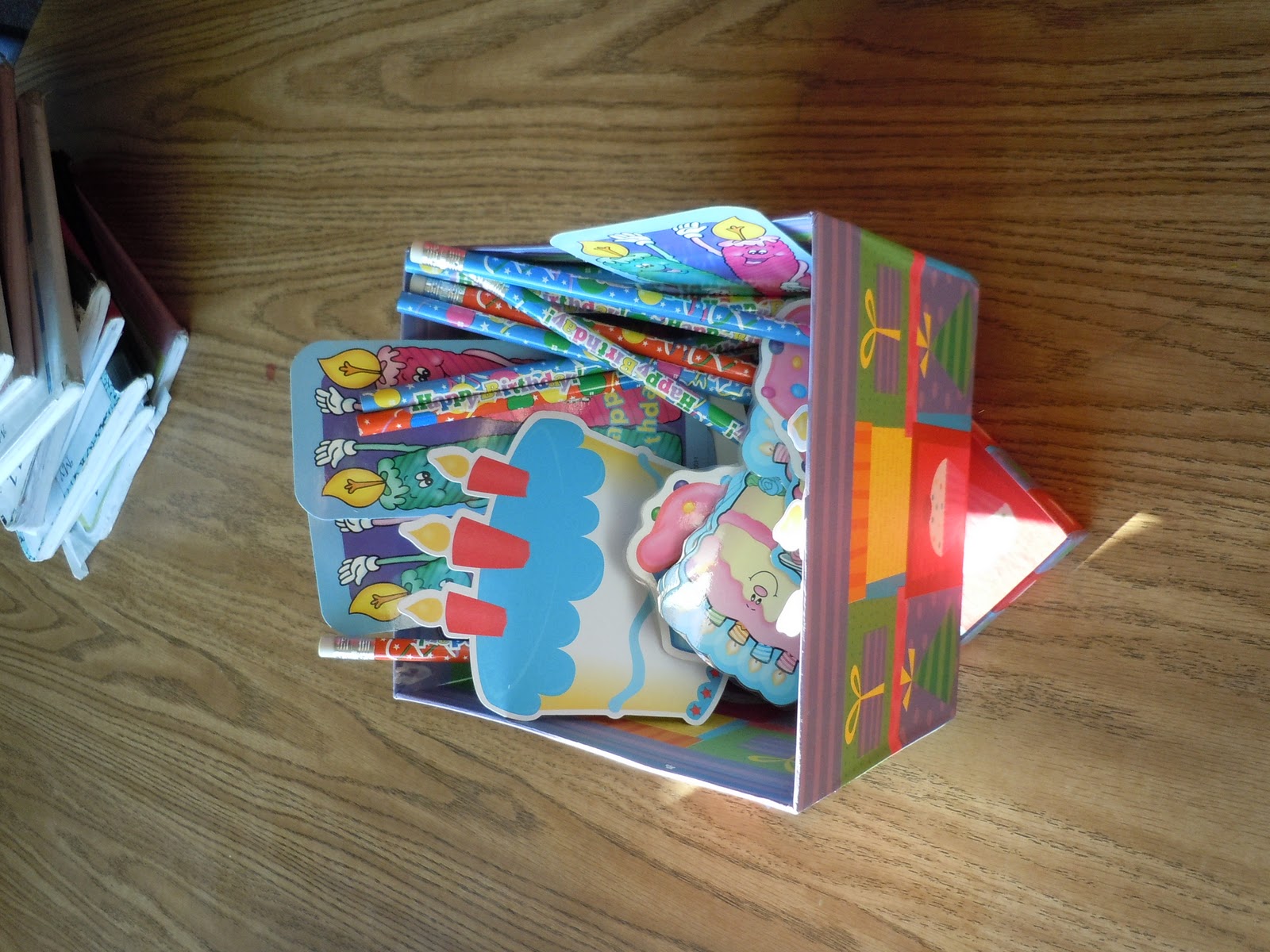 The Birthday Box to The Schroeder Page!