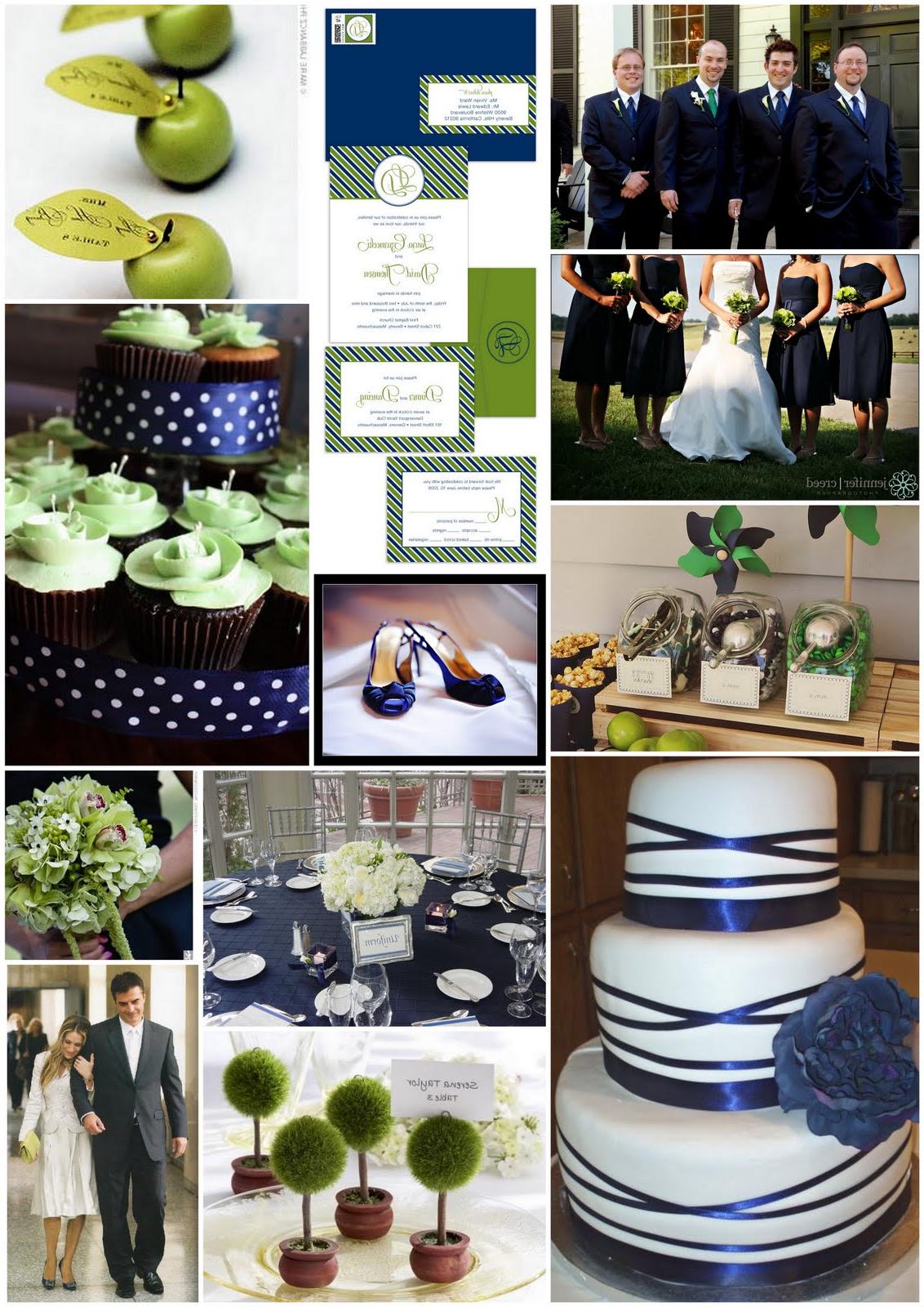 apple green and ivory wedding