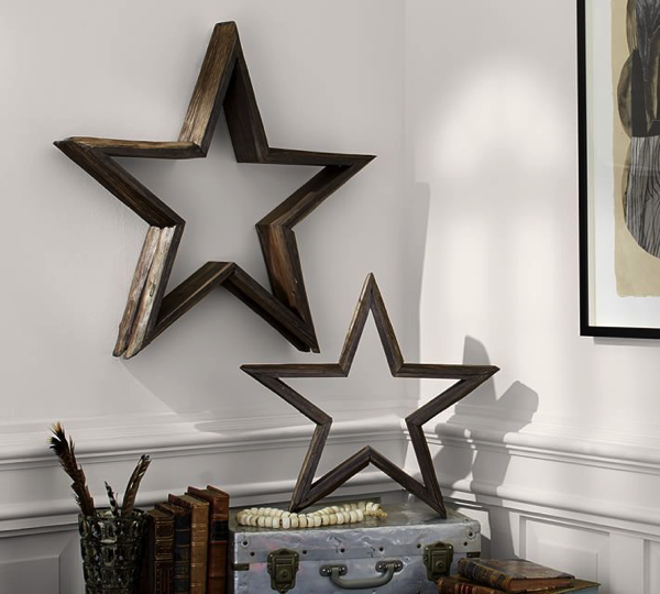 wooden stars