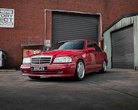 Mercedes-Benz W202 C36 AMG rot