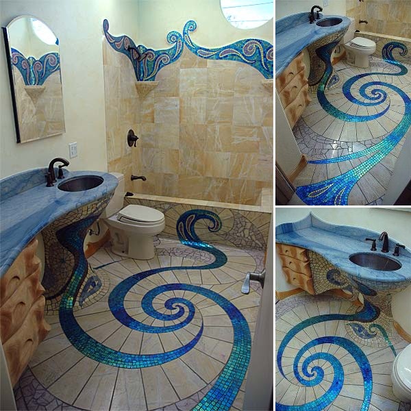 Bathroom Mosaic Tile Designs