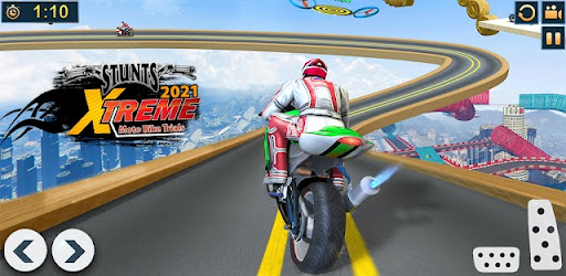 Mega Ramp GT Bike Stunt Games