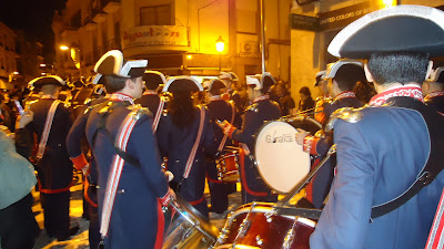 La Agrupación Musical Sto.Tomás de Villanueva, de Ciudad Real durante el desfile procesional en Pozoblanco el pasado 2013. Foto: Pozoblanco News, las noticias y la actualidad de Pozoblanco (Córdoba) a 1 click * Prohibido su uso y reproducción * www.pozoblanconews.blogspot.com