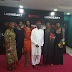 Gevevieve Nnaji & Her Parents At The Private Screening Of Her Movie, Lions Heart