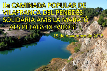 Caminada Popular de Vilafranca del Penedès a Favor de la Marató de TV3 2015