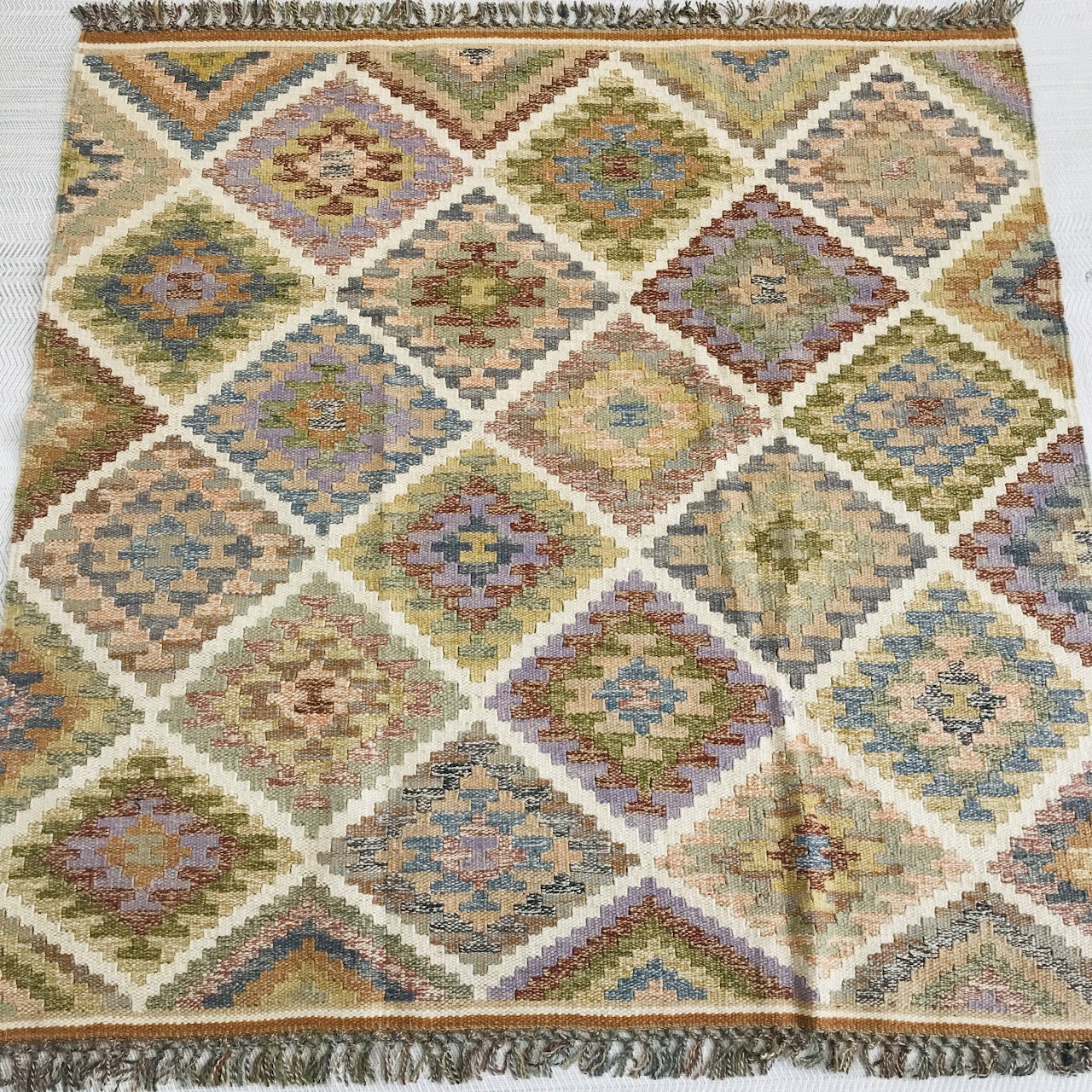 Egyptian Wool Kilim Area Rug #4