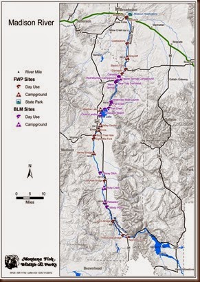 Madison River Map