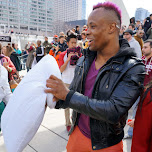 pillow fight day toronto 2015 in Toronto, Canada 