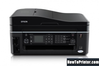 Reset Epson WorkForce 615 printer with Resetter program