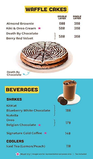 The Belgian Waffle Co. menu 4