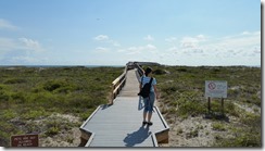 Boardwalk to beach