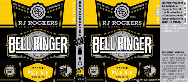 RJ Rockers - Palmetto Trail Ale, Bellringer & Brown Eyed Squirrel Cans