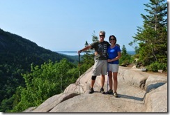 Dan and Tricia at Bubble Rock