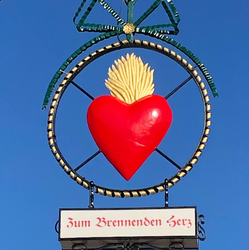 Restaurant "Zum brennenden Herz" logo