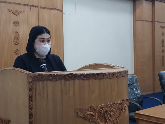 Dr. Irene Silviani,.MSP,  Resmi Jabat Rektor UDA 