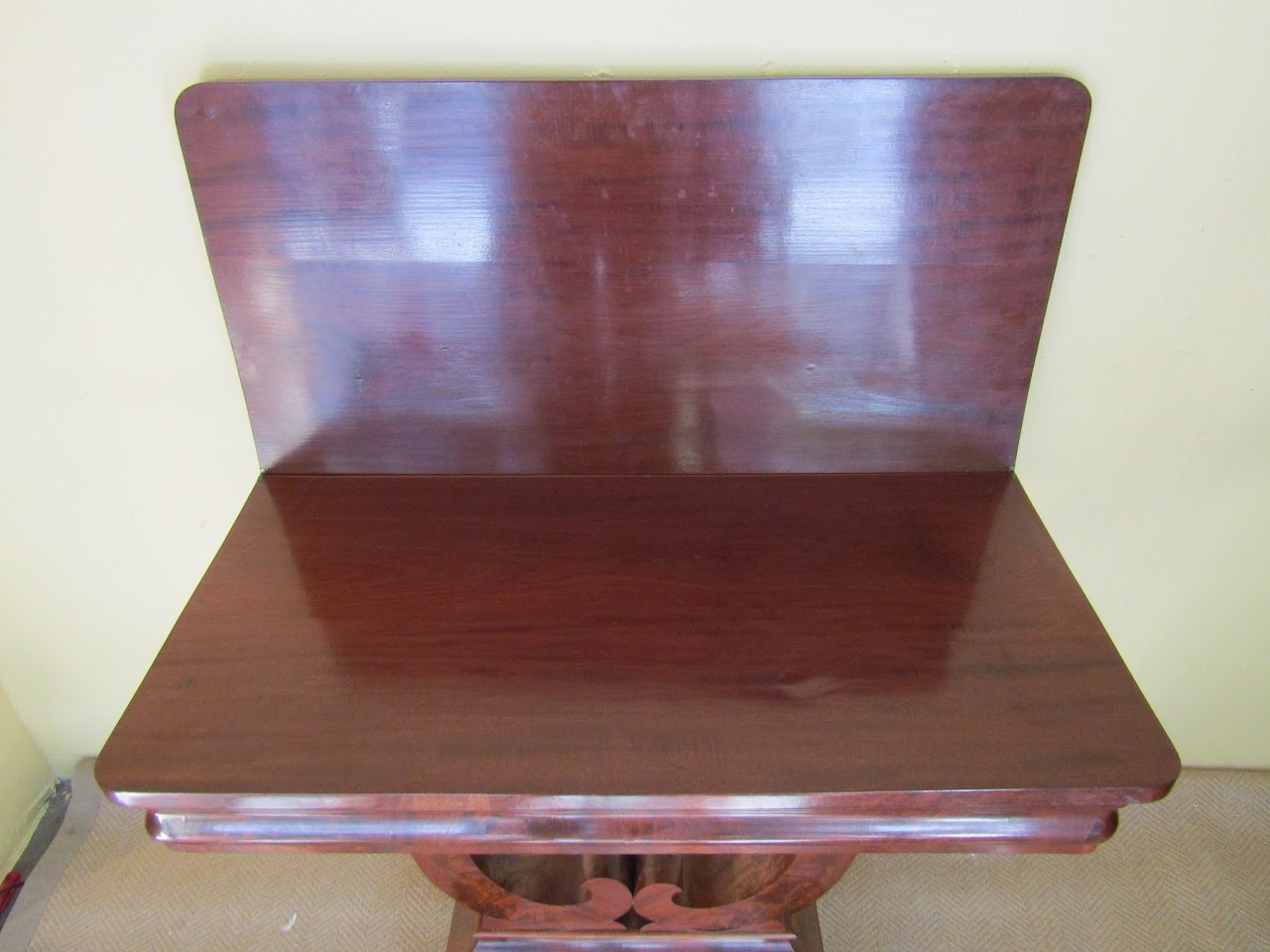 Biedermeier-Style Card Table