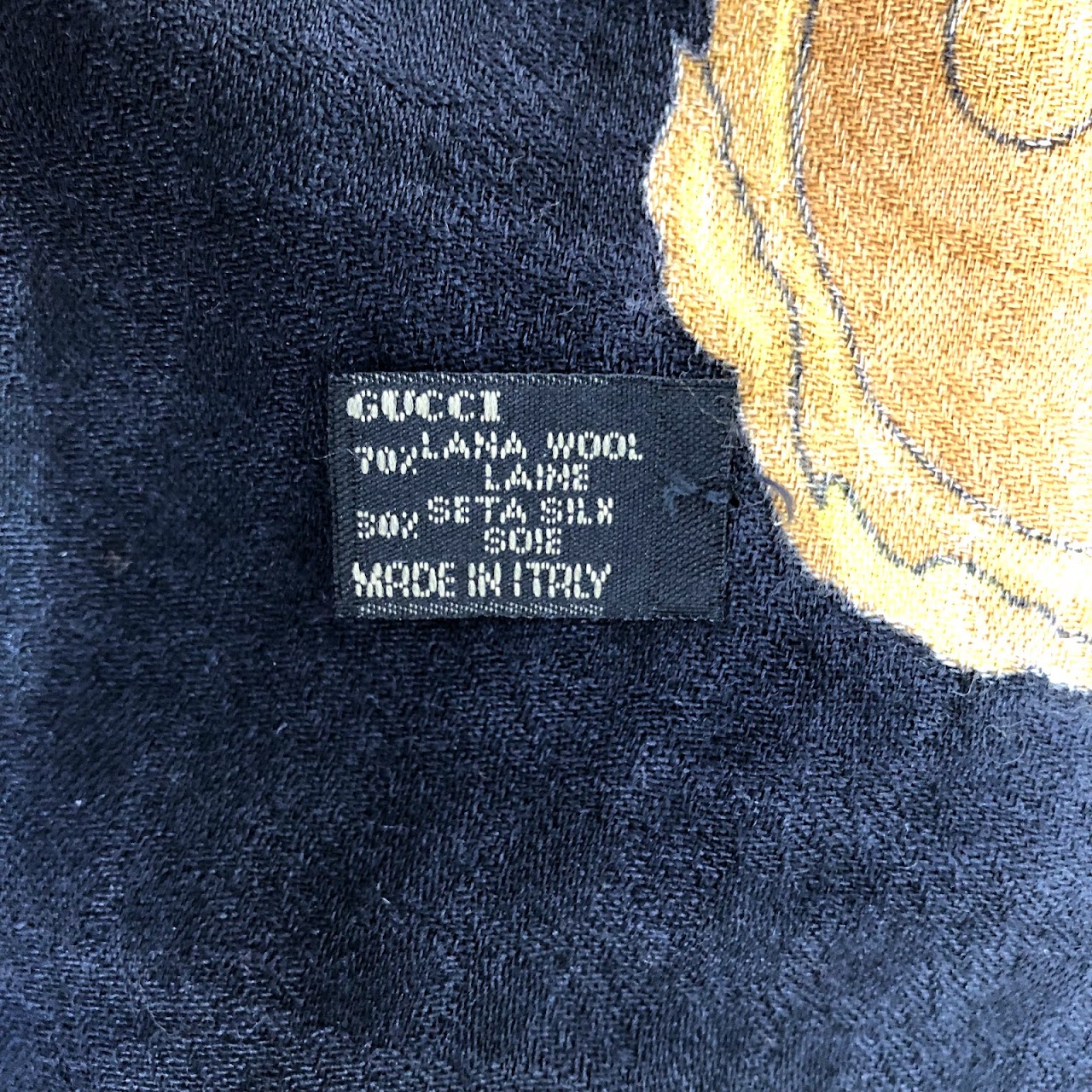 Gucci Wool/Silk Scarf