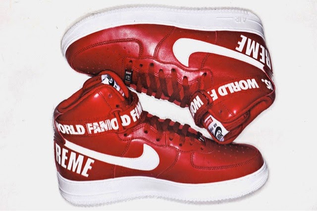 Outersole: Supreme x Nike Air Force 1 High