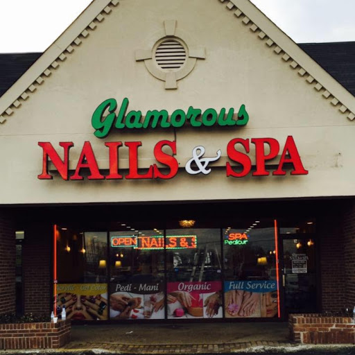 Glamorous Nails & spa logo