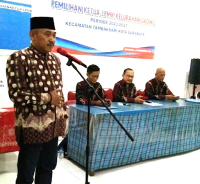 Kelurahan Gading, Laksanakan Pemilihan LPMK Secara Demokratis Guyub Rukun