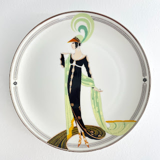 House of  Erte Franklin Mint Limited Edition  Plates