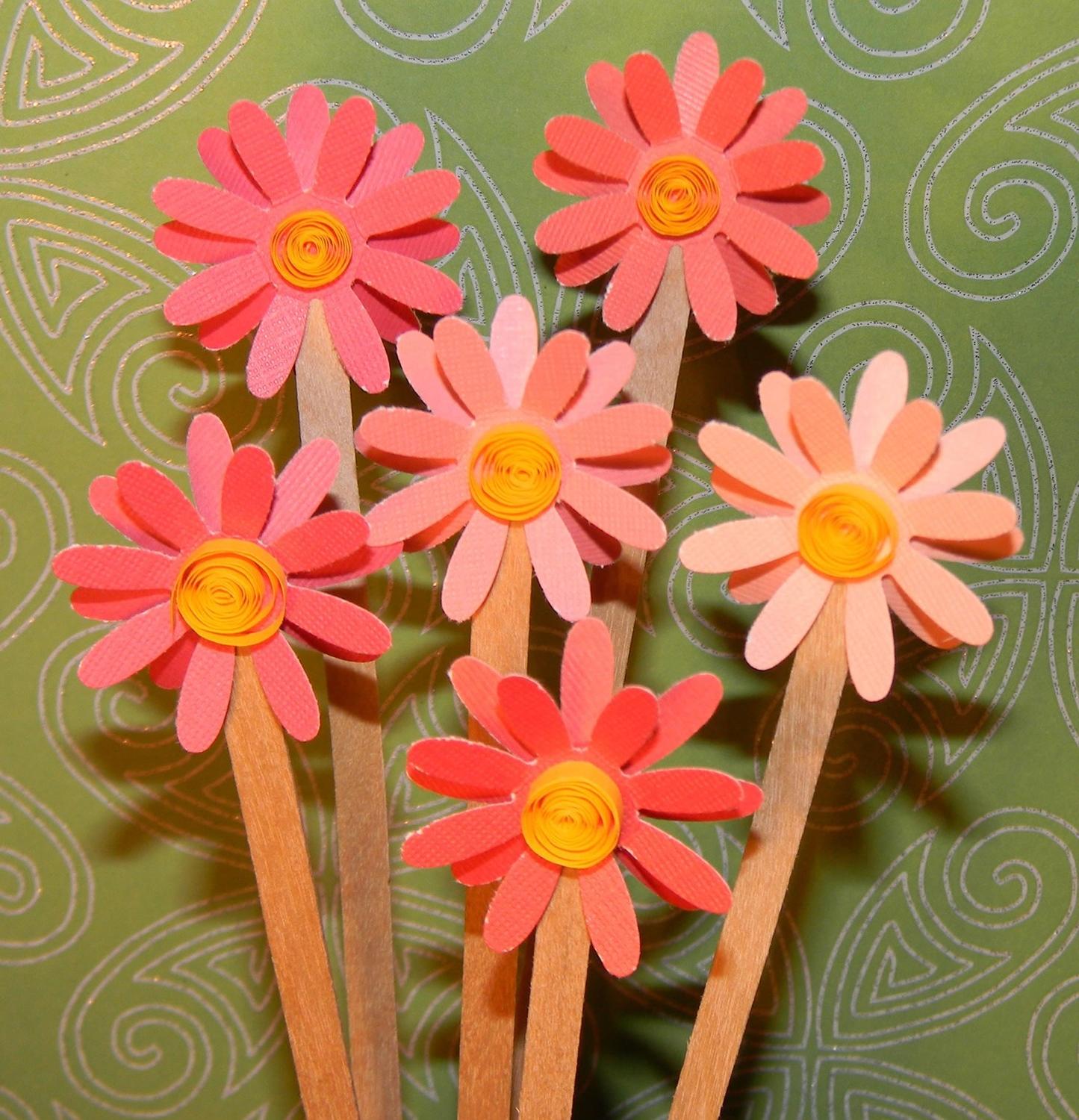 Pink Daisy Wedding Bouquet