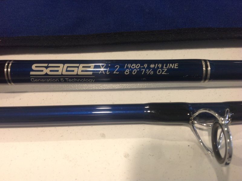 Sage Xi2 1480-4 #14 Line 8' 4pc w/ sock & tube | Spey Pages