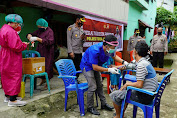 Gerai Presisi Polres Toraja Utara Vaksinasi 10 Penyandang Disabilitas di Toraja Utara