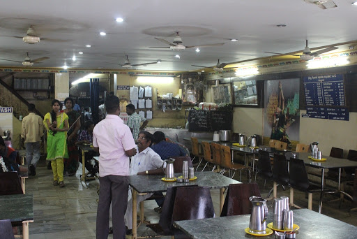 New Thevars Restaurant, Gandhiji Rd, Rajakrisnapuram, Thanjavur, Tamil Nadu 613001, India, Diner, state TN