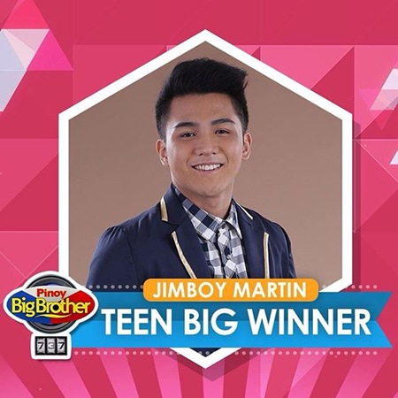 Jimboy Martin - PBB 737 Teen Big Winner