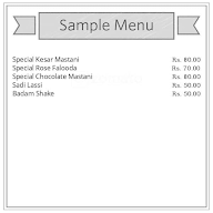 Bharkadevi Ice Cream menu 1