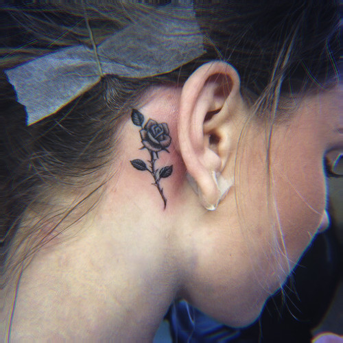 Ear tattoos