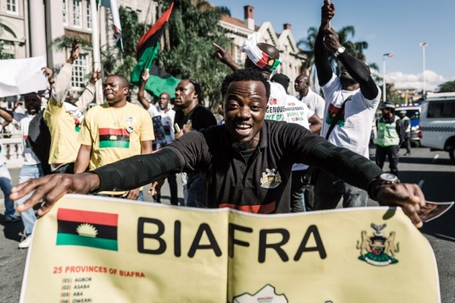 JUST IN: Jubilation Erupts Enugu As King of OPI Nsukka Supports Establishment of IPOB Family across Opi community