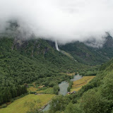 Uitzicht vanuit de Flåmsbana.