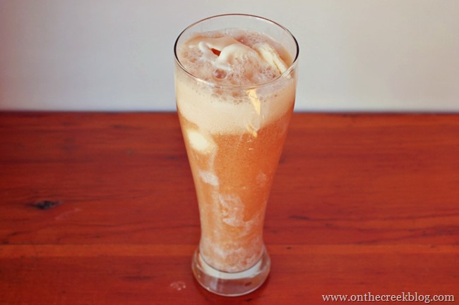 Caramel Apple Float | On The Creek