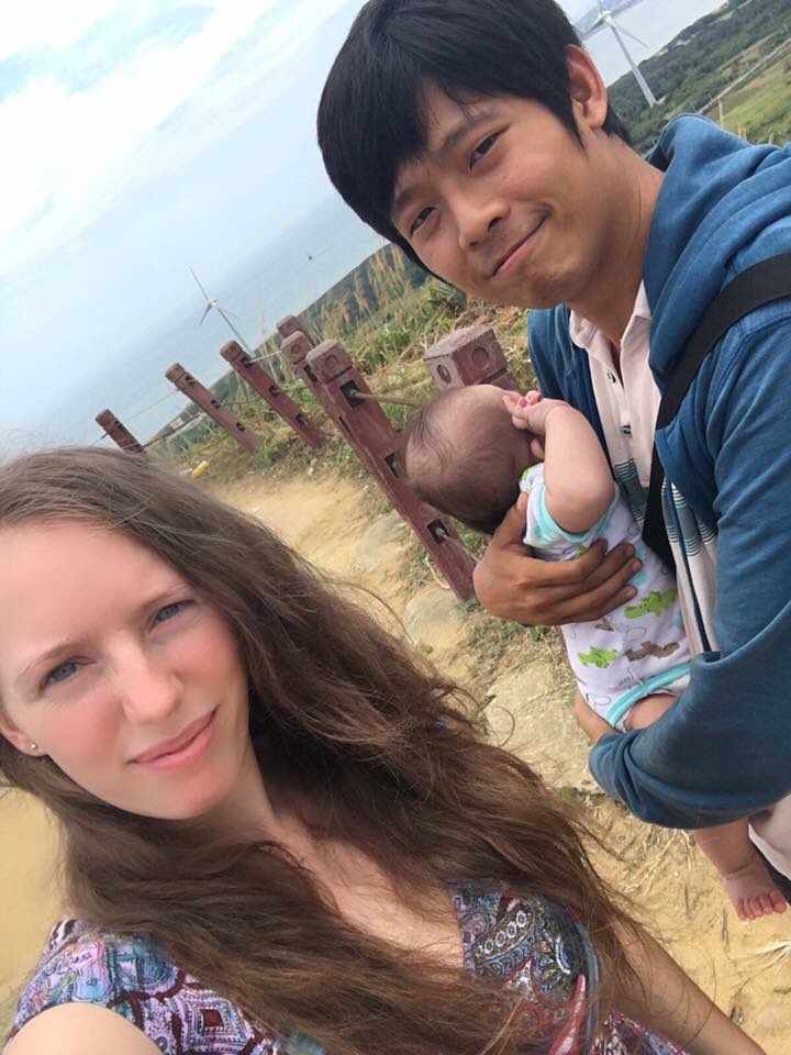 amwf couple, polish-taiwanese couple, houlong cape of good hope, miaoli, taiwan