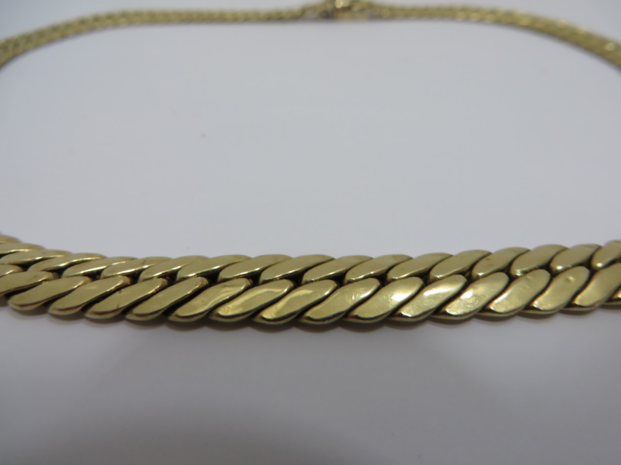 14 K Gold Choker