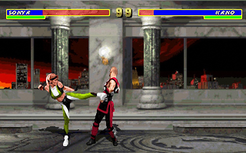 Hình ảnh trong game Mortal Kombat (screenshot)