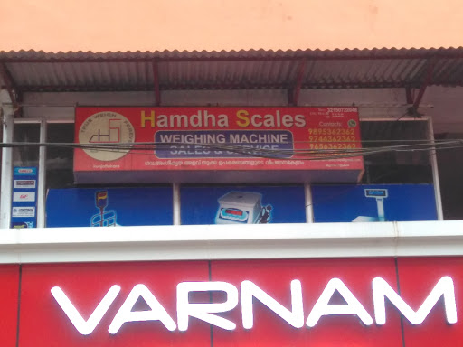 Hamdha Scales, Room No.6/620 P, 1st Floor, Gokulam Building Kunjattukara, Edathala, Aluva, Kunjattukara - Muthirakkattumukal Rd, Pukkattupady, Kerala 683561, India, Weighing_Scale_Supplier, state KL