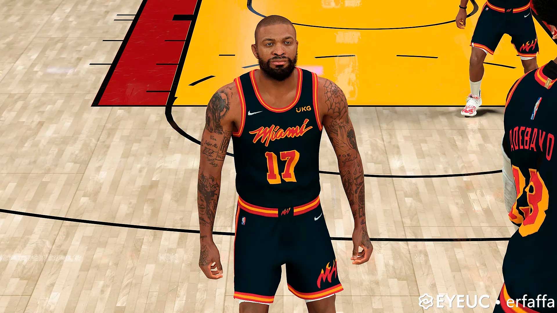 NBA 2K22 Miami Heat 2022-2023 City Jersey by Kyu2K - Shuajota: NBA 2K24  Mods, Rosters & Cyberfaces