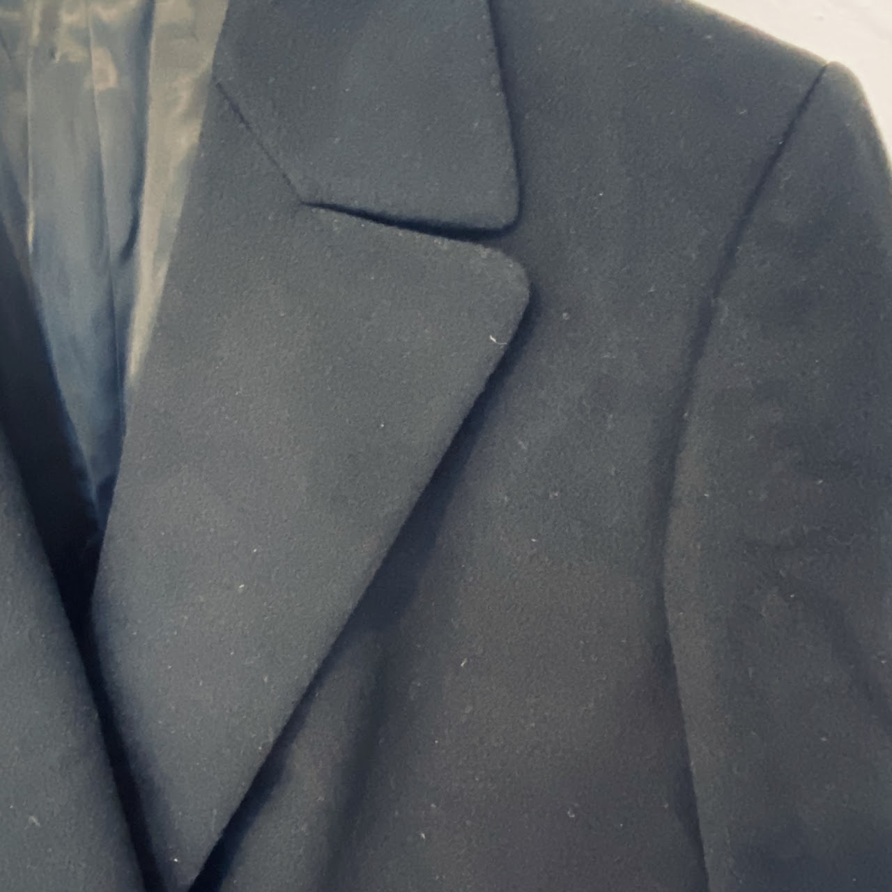 Burberry Black Cashmere Coat