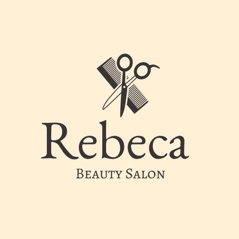 Rebeca's Beauty Salon logo